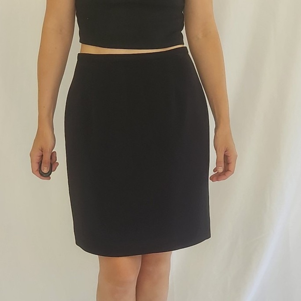 Y2K Black Pencil Skirt